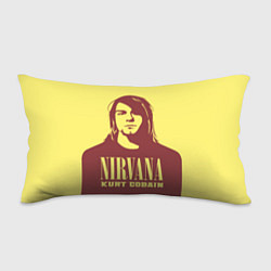 Подушка-антистресс Kurt Cobain Nirvana, цвет: 3D-принт