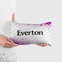Подушка-антистресс Everton pro football по-горизонтали, цвет: 3D-принт — фото 2