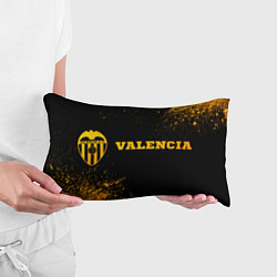Подушка-антистресс Valencia - gold gradient по-горизонтали, цвет: 3D-принт — фото 2