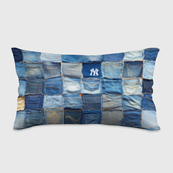 Подушка-антистресс Patchwork - New York yankees baseball team, цвет: 3D-принт