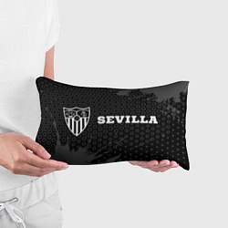 Подушка-антистресс Sevilla sport на темном фоне по-горизонтали, цвет: 3D-принт — фото 2