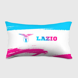 Подушка-антистресс Lazio neon gradient style по-горизонтали, цвет: 3D-принт