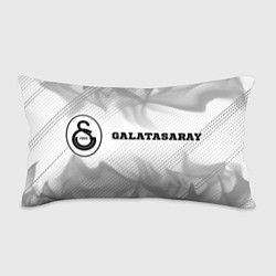 Подушка-антистресс Galatasaray sport на светлом фоне по-горизонтали, цвет: 3D-принт