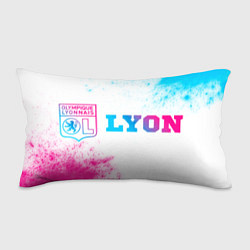 Подушка-антистресс Lyon neon gradient style по-горизонтали