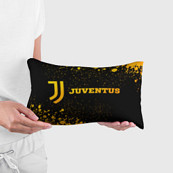 Подушка-антистресс Juventus - gold gradient по-горизонтали, цвет: 3D-принт — фото 2