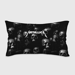 Подушка-антистресс Metallica - logo rock group, цвет: 3D-принт