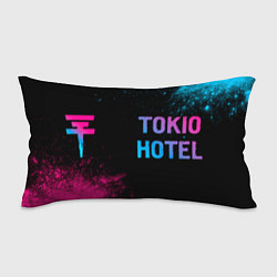 Подушка-антистресс Tokio Hotel - neon gradient по-горизонтали, цвет: 3D-принт