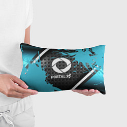 Подушка-антистресс Portal game краски, цвет: 3D-принт — фото 2