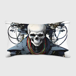 Подушка-антистресс Cool cyber skull - ai art fantasy, цвет: 3D-принт