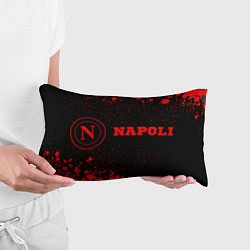 Подушка-антистресс Napoli - red gradient по-горизонтали, цвет: 3D-принт — фото 2