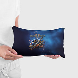 Подушка-антистресс Captain Titus Warhammer 40000 space marine 2, цвет: 3D-принт — фото 2