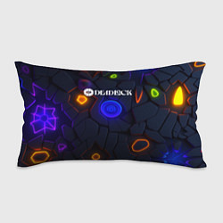Подушка-антистресс Deadlock logo текстурные плиты, цвет: 3D-принт