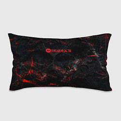 Подушка-антистресс Deadlock logo red texture, цвет: 3D-принт