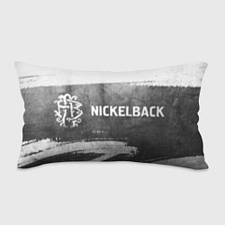 Подушка-антистресс Nickelback - grey gradient по-горизонтали, цвет: 3D-принт