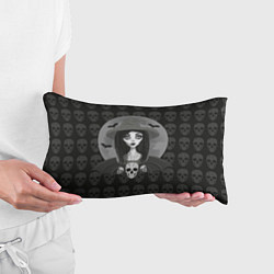 Подушка-антистресс Ведьма, череп, Хэллоуин, цвет: 3D-принт — фото 2
