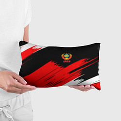 Подушка-антистресс СССР краски абстрактные текстура, цвет: 3D-принт — фото 2