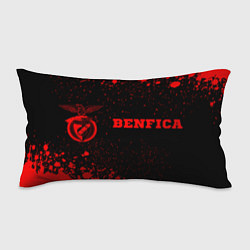 Подушка-антистресс Benfica - red gradient по-горизонтали, цвет: 3D-принт