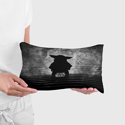 Подушка-антистресс Звездное небо - Беби Йода, цвет: 3D-принт — фото 2