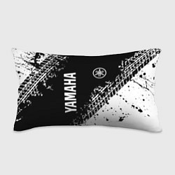 Подушка-антистресс Yamaha - следы от шин, цвет: 3D-принт