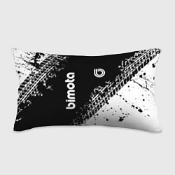 Подушка-антистресс Bimoto - следы от шин, цвет: 3D-принт