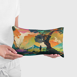 Подушка-антистресс На природе абстракция, цвет: 3D-принт — фото 2