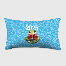 Подушка-антистресс Змейка с красным бантиком