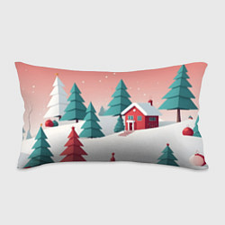 Подушка-антистресс Новогодний домик