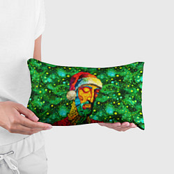 Подушка-антистресс Ded Moroz: pop-art-brut-nouveau pointillism, цвет: 3D-принт — фото 2