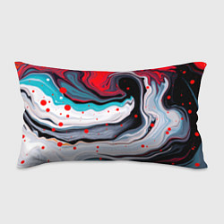 Подушка-антистресс Флюид арт абстракция