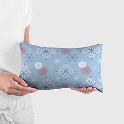 Подушка-антистресс Снежинки Эльзы, цвет: 3D-принт — фото 2