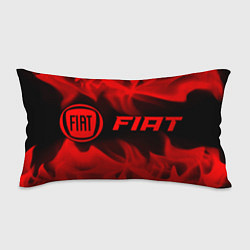 Подушка-антистресс Fiat - red gradient по-горизонтали, цвет: 3D-принт