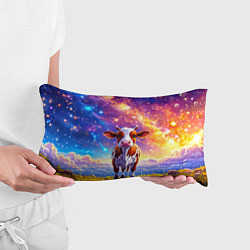 Подушка-антистресс Коровка и звездное небо, цвет: 3D-принт — фото 2