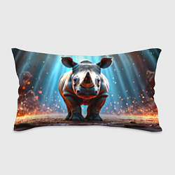Подушка-антистресс Носорог в лучах