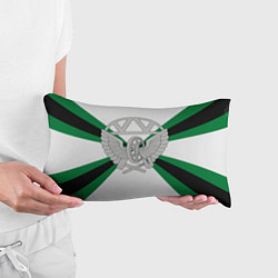 Подушка-антистресс Железнодорожные войска, цвет: 3D-принт — фото 2