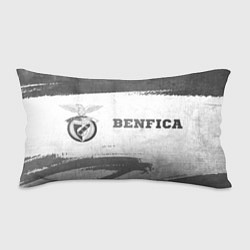 Подушка-антистресс Benfica - white gradient по-горизонтали, цвет: 3D-принт