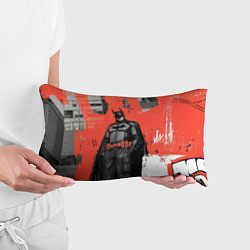 Подушка-антистресс Бэтмен граффити на стене, цвет: 3D-принт — фото 2