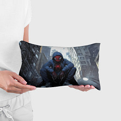 Подушка-антистресс Человек-паук в кедах, цвет: 3D-принт — фото 2
