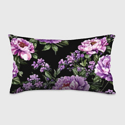 Подушка-антистресс Пионы и лаванда винтажный узор