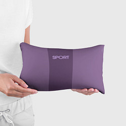 Подушка-антистресс Sport фиолетовый, цвет: 3D-принт — фото 2