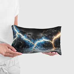 Подушка-антистресс Разряд молний текстура, цвет: 3D-принт — фото 2