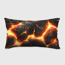 Подушка-антистресс Лава и разлом плит, цвет: 3D-принт