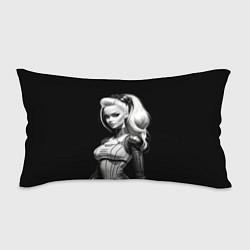 Подушка-антистресс Барби - киберпанк нейроарт