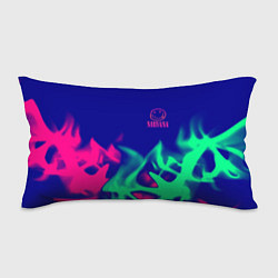 Подушка-антистресс Nirvana fire neon, цвет: 3D-принт