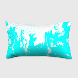 Подушка-антистресс Голубой огонь текстура, цвет: 3D-принт