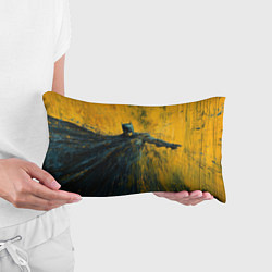 Подушка-антистресс Бэтмен нарисованный кистью, цвет: 3D-принт — фото 2