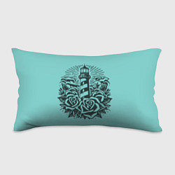 Подушка-антистресс Маяк и розы, цвет: 3D-принт