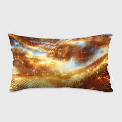 Подушка-антистресс Блестящая золотая текстура, цвет: 3D-принт