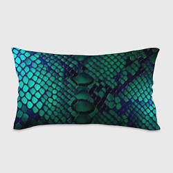 Подушка-антистресс Бирюзовая змеиная кожа