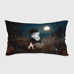 Подушка-антистресс Юрий Хой на фоне луны