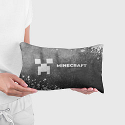 Подушка-антистресс Minecraft - grey gradient по-горизонтали, цвет: 3D-принт — фото 2